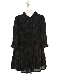 TUKTUK DESIGNS  FOREST GREEN  PLAID  DRESS