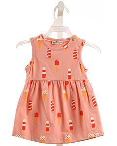 BABYFACE  PINK  PRINT  KNIT DRESS