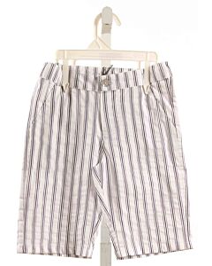 J.O. MILANO  NAVY  STRIPED  SHORTS