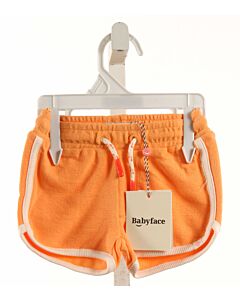 BABYFACE  ORANGE TERRY CLOTH   SHORTS