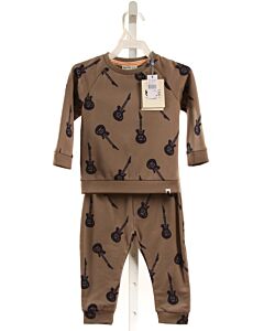 BABYFACE  BROWN  PRINT  2-PIECE OUTFIT