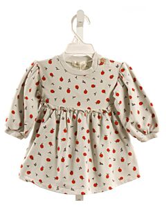 BEAN'S BARCELONA  GRAY  PRINT  KNIT DRESS
