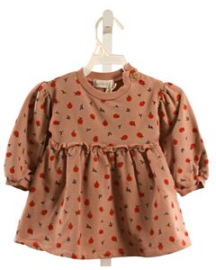 BEAN'S BARCELONA  PINK  PRINT  KNIT DRESS