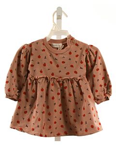 BEAN'S BARCELONA  PINK  PRINT  KNIT DRESS