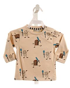 BABYFACE  CREAM    KNIT LS SHIRT