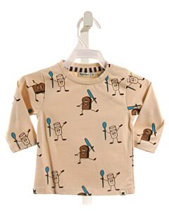 BABYFACE  CREAM    KNIT LS SHIRT