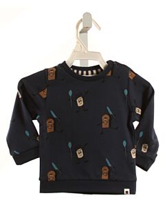 BABYFACE  NAVY  PRINT  PULLOVER