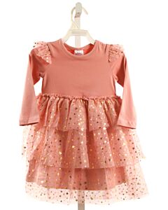 SWEET WINK  PINK TULLE   KNIT DRESS