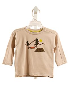 BABYFACE  IVORY   PRINTED DESIGN KNIT LS SHIRT