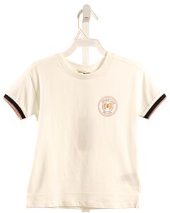 MILES THE LABEL  WHITE    KNIT SS SHIRT
