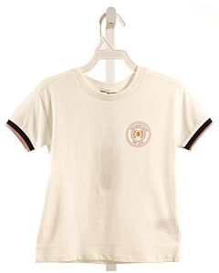MILES THE LABEL  WHITE    KNIT SS SHIRT