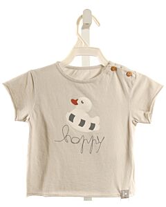 SNUG  GRAY   PRINTED DESIGN T-SHIRT