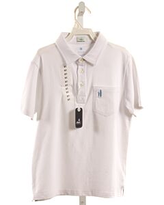 JOHNNIE-O  WHITE    KNIT SS SHIRT