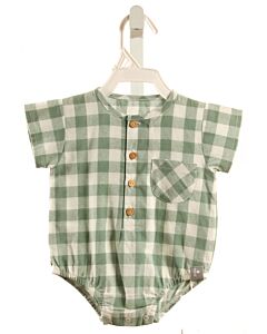 SNUG  GREEN  GINGHAM  BUBBLE