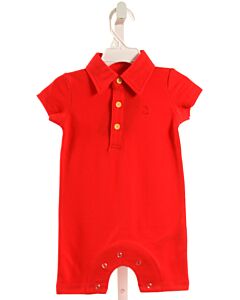 ME + HENRY  RED PIQUE   SHORTALL