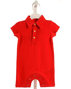 ME + HENRY  RED PIQUE   SHORTALL