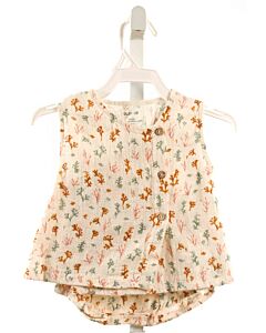 PLAY UP  CREAM   PRINTED DESIGN 2-PIECE OUTFIT