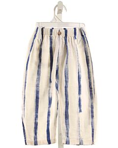 PLAY UP  BLUE KNIT STRIPED  PANTS