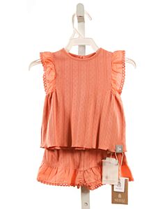 SNUG  ORANGE KNIT   2-PIECE OUTFIT