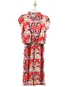 STAINS & STORIES  PURPLE  FLORAL  2-PIECE OUTFIT