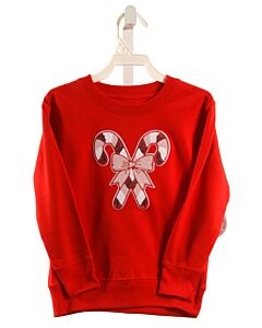 SWEET WINK  RED KNIT   PULLOVER