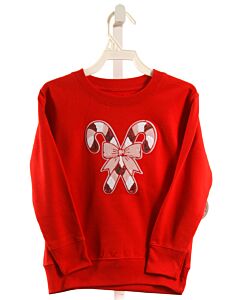 SWEET WINK  RED KNIT   PULLOVER