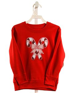 SWEET WINK  RED KNIT   PULLOVER
