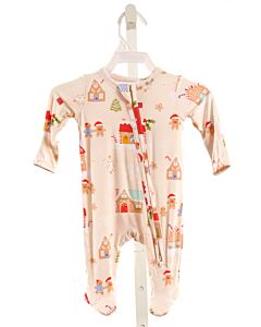 ANGEL DEAR  KHAKI KNIT  PRINTED DESIGN LAYETTE