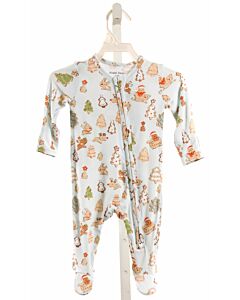 ANGEL DEAR  BLUE KNIT  PRINTED DESIGN LAYETTE