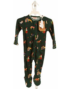 ANGEL DEAR  GREEN KNIT  PRINTED DESIGN LAYETTE
