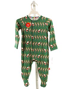 MAGNETIC ME  GREEN KNIT  PRINTED DESIGN LAYETTE