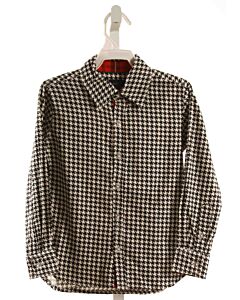 TUK TUK  BLACK  HOUNDSTOOTH  DRESS SHIRT