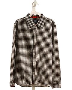 TUK TUK  BLACK  HOUNDSTOOTH  DRESS SHIRT