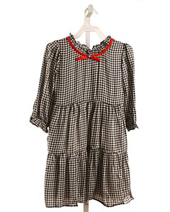 TUK TUK  BLACK  HOUNDSTOOTH  DRESS