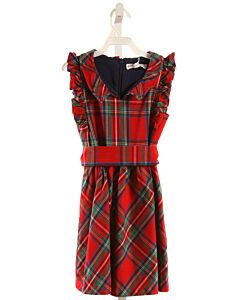 BROWN BOWEN CO  RED  PLAID  DRESS