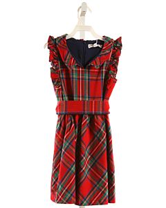 BROWN BOWEN CO  RED  PLAID  DRESS