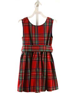 BROWN BOWEN CO  RED  PLAID  DRESS