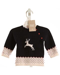 PAZ RODRIGUEZ  NAVY WOOL   SWEATER