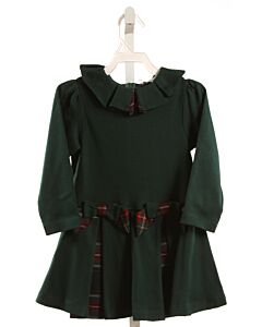 PATACHOU  GREEN KNIT   DRESS WITH BOW