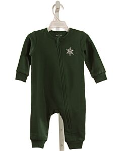 PETIT LEM  GREEN KNIT  EMBROIDERED LOUNGEWEAR