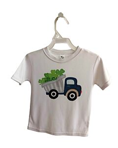 LAUGHING GIRAFFE  WHITE   PRINTED DESIGN T-SHIRT