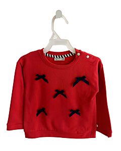 BABY FACE  RED    PULLOVER