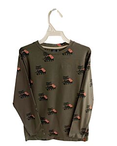 BABY FACE  GREEN    KNIT LS SHIRT