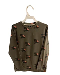 BABY FACE  GREEN    KNIT LS SHIRT