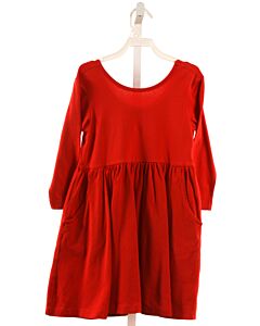 RUFFLE BUTTS  RED    KNIT DRESS