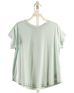 ATHLETA GIRL  LT BLUE    KNIT SS SHIRT