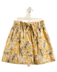 LA COQUETA  YELLOW  FLORAL  SKIRT