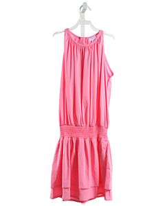 PLEAT  HOT PINK    DRESS