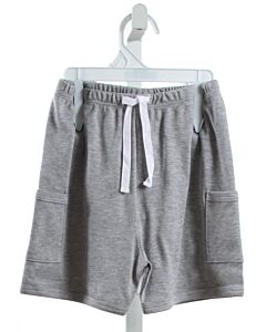 BELLA BLISS  GRAY KNIT   SHORTS