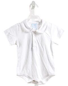 BELLA BLISS  WHITE    KNIT SS SHIRT